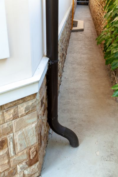 Underground Gutter Service in West Bend