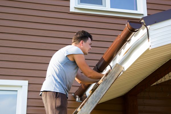 Porch Gutter Replacement in West Bend