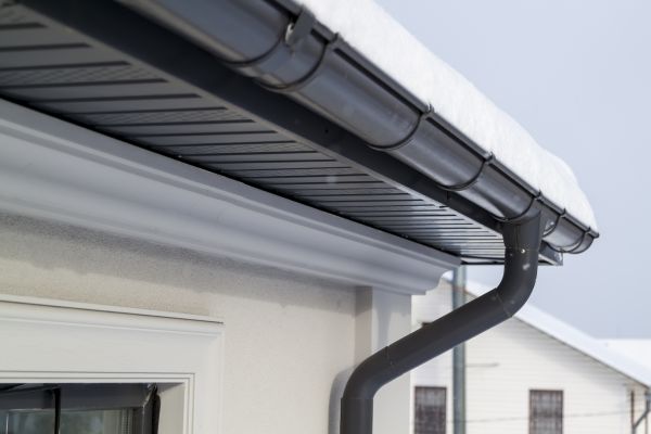 Pvc Gutter Installation in West Bend