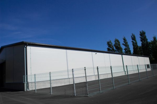 Warehouse Gutter Installation in West Bend