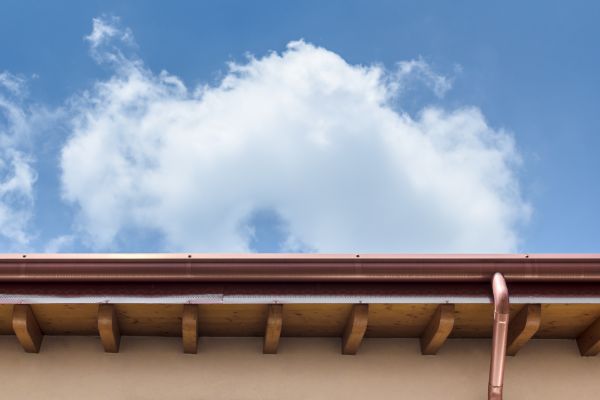 Copper Gutter Installation in West Bend