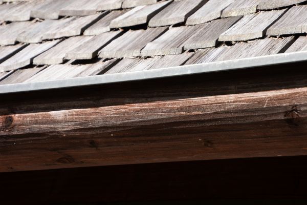 Wood Rain Gutter Installation in West Bend