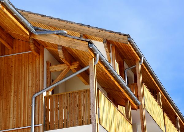 Balcony Gutter Installation in West Bend