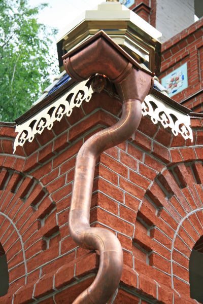 Church Downspout Installation in West Bend